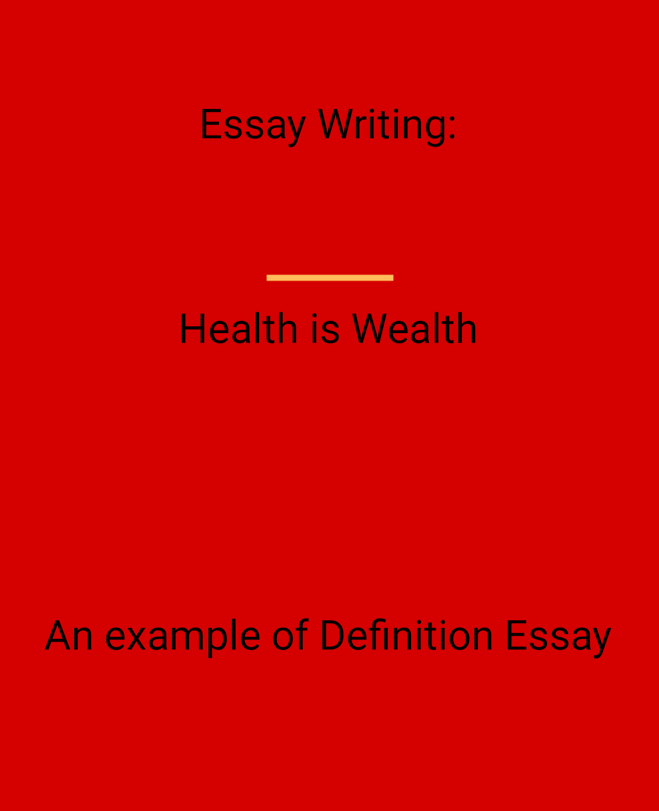 Writing a definition essay picture