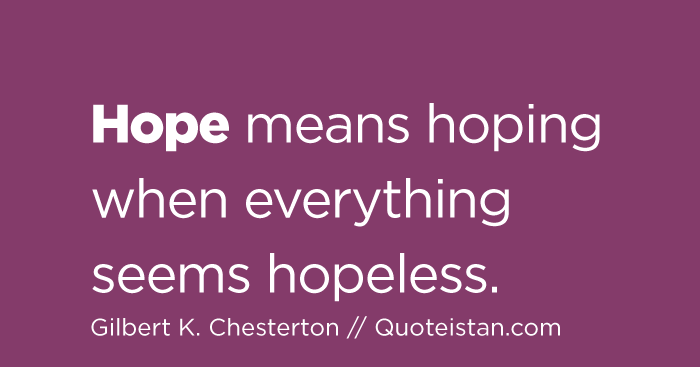 hopefully means hopefully means