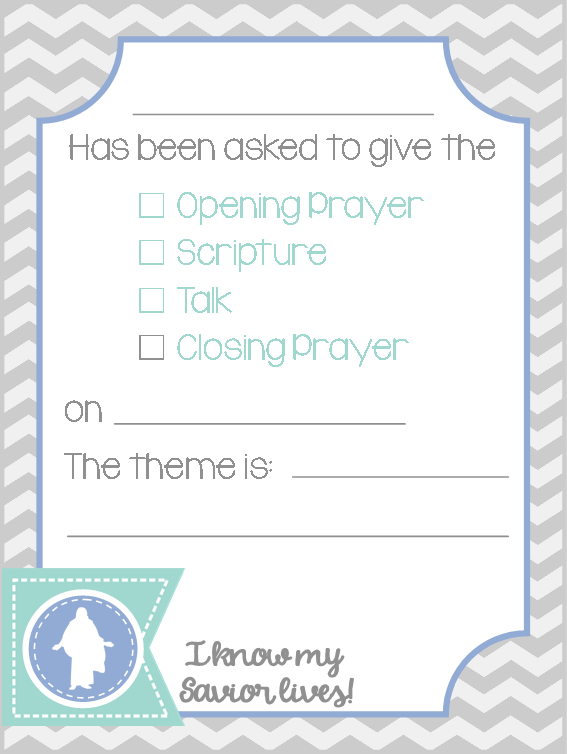 LDS Primary Binder Cover and Printables Naturally Creative Mama