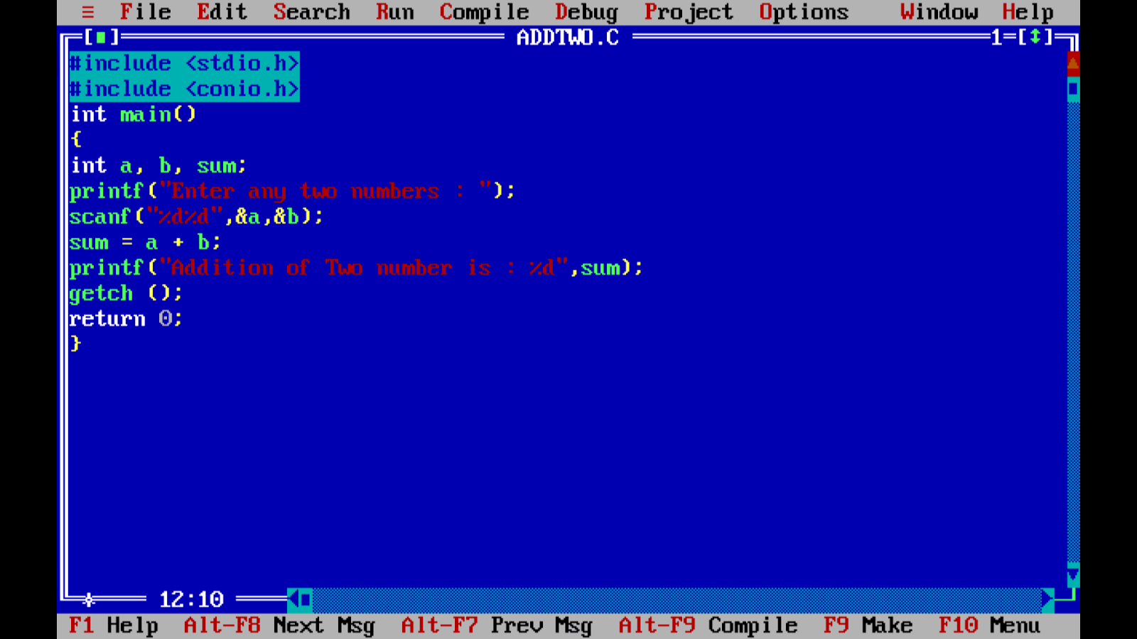 Use of Scanf() function in C programming language