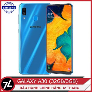 (Nhập ELSSA30 giảm 200k) Điện Thoại Samsung Galaxy A30 32GB - Hãng Phân Phối Chính Thức