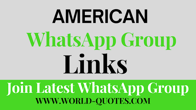 USA WhatsApp Group Link