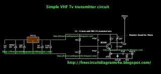 5 Km Tv Transmitter Circuit Diagram