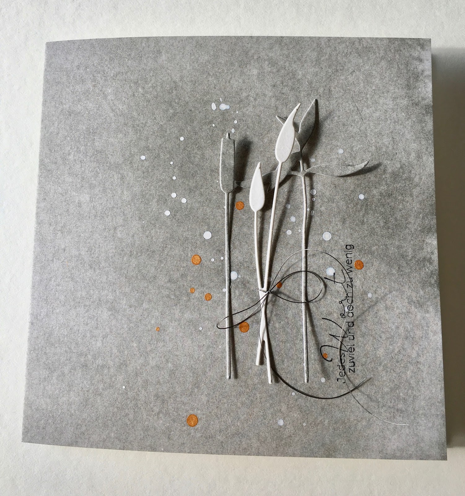 pa-pier-werk: Zwischendurch...