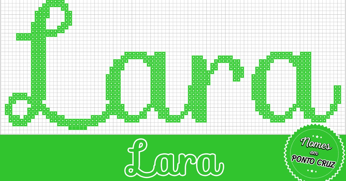 Nomes em Ponto Cruz Lara Nomes