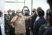 Menhan Prabowo Tinjau Kesiapan RS Modular untuk PON di Merauke