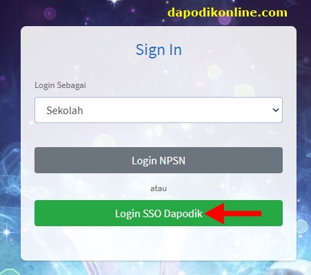 Ada dua cara untuk masuk di situs web Sipintar 2 Cara Login PIP 2020 di SIPINTAR Enterprise/pip.kemdikbud.go.id