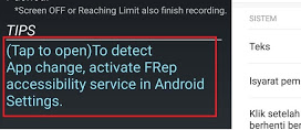 Izinkan FRep di Android Izinkan FRep di Android