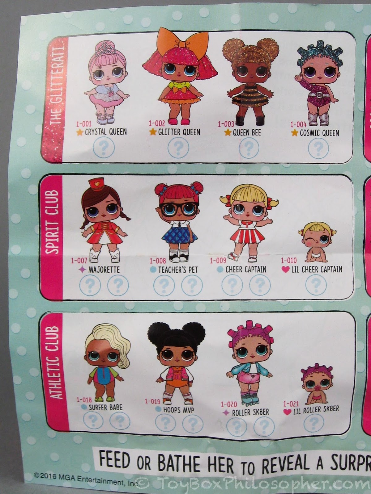 Sunday Surprise Lil Outrageous Littles (L.O.L.) Dolls! The Toy Box Philosopher