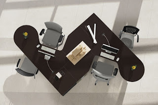 Global Zira Open Concept Office Furniture