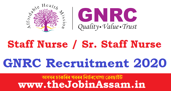 GNRC Hospitals Ltd Recruitment 2020: Staff Nurse / Sr. Staff Nurse