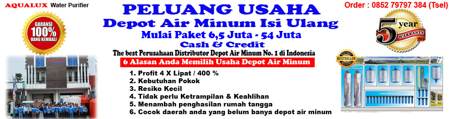 Usaha Depot Air Minum Isi Ulang di Bogor