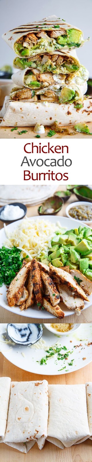 Chicken and Avocado Burritos - Harian 14