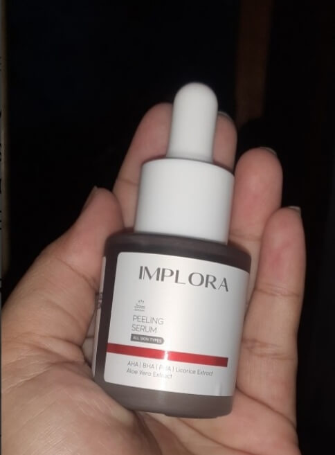 Cek Ingredients Implora Peeling Serum - SKINCAPEDIA