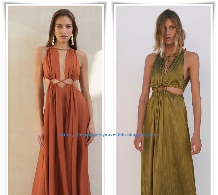 Clon Cult Gaia vs Zara vs Bershka Dos mujeres y un vestido