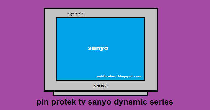 Pin Protek Tv Sanyo Dynamic Series Soldiradem Blog