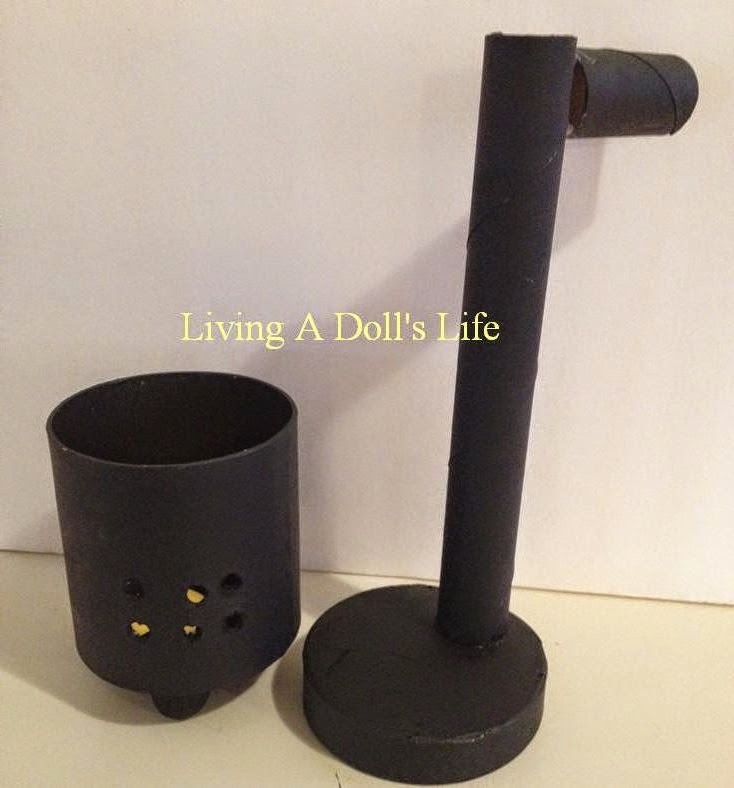 Living A Doll's Life DIY Pot Belly Stove Week 3