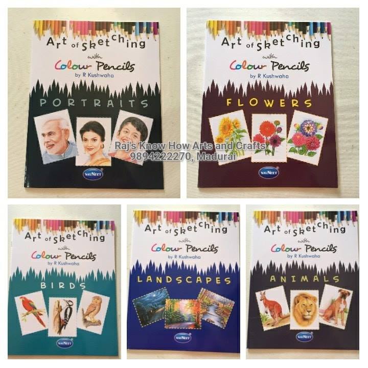 Art and Craft Shop in Madurai Pencil Drawing Materials