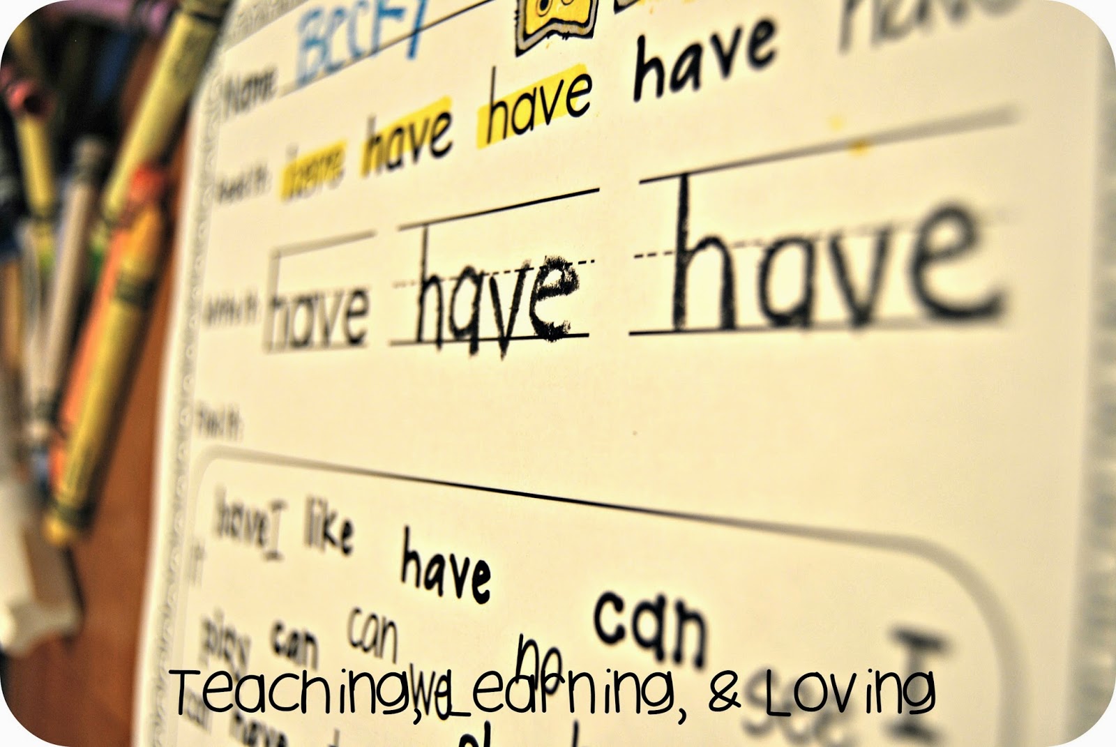 Teaching Learning Loving Kindergarten Sight Word Practice teaching-learning-loving-kindergarten-sight-word-practice