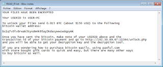 Coom Ransomware note