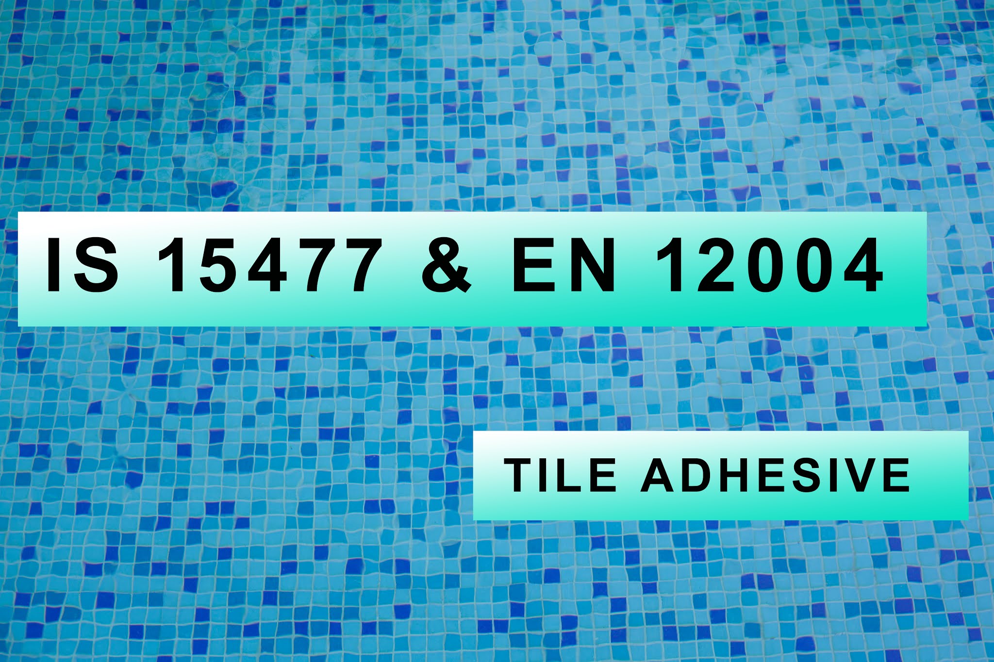 Difference between IS 15477 & EN 12004 Standards