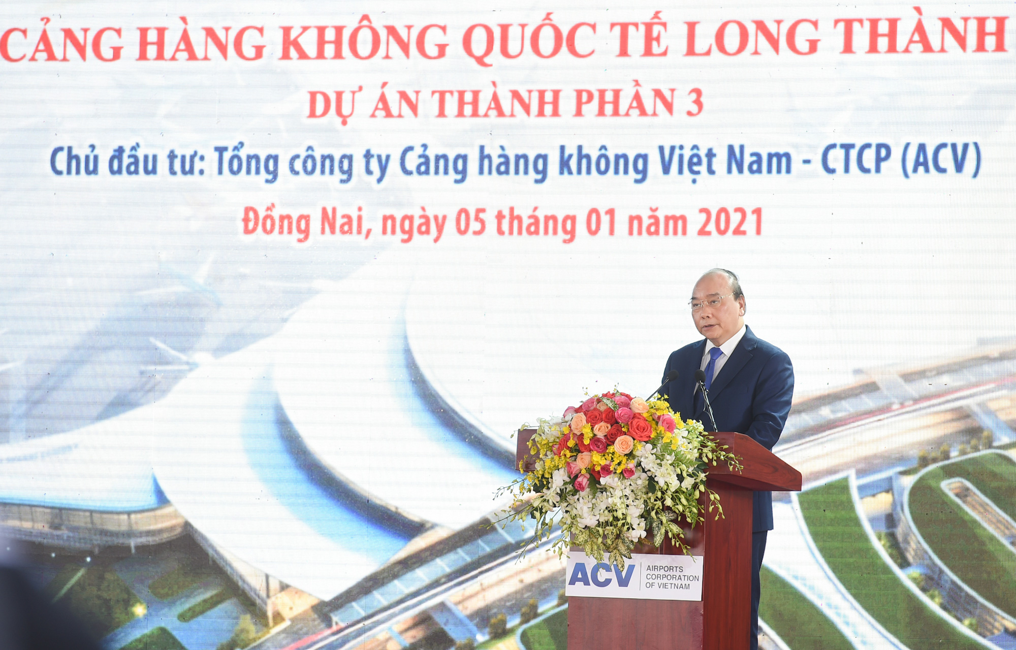 Khởi công xây dựng sân bay quốc tế Long Thành