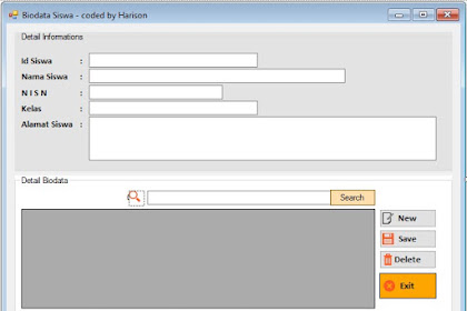 Cara Membuat CRUD Di Visual Basic .NET