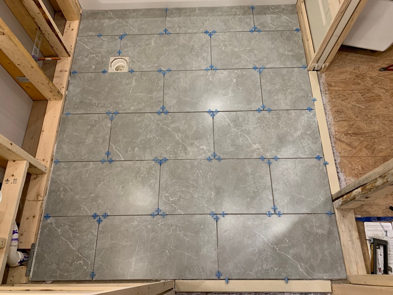 Price Creek DIY Attic Laying Bathroom Tile