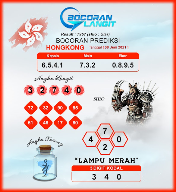hk selasa bocoran langit