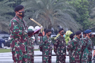 Kontingen Garuda TNI Siap mengemban Misi Negara di Afrika Tengah