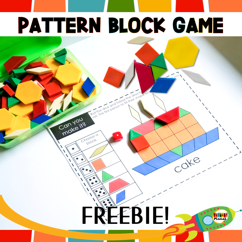 How I use Pattern Blocks in my Classroom (with freebies) Primary