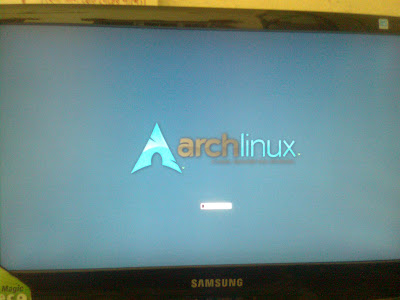 FB Splash Loading Screen in Arch Linux