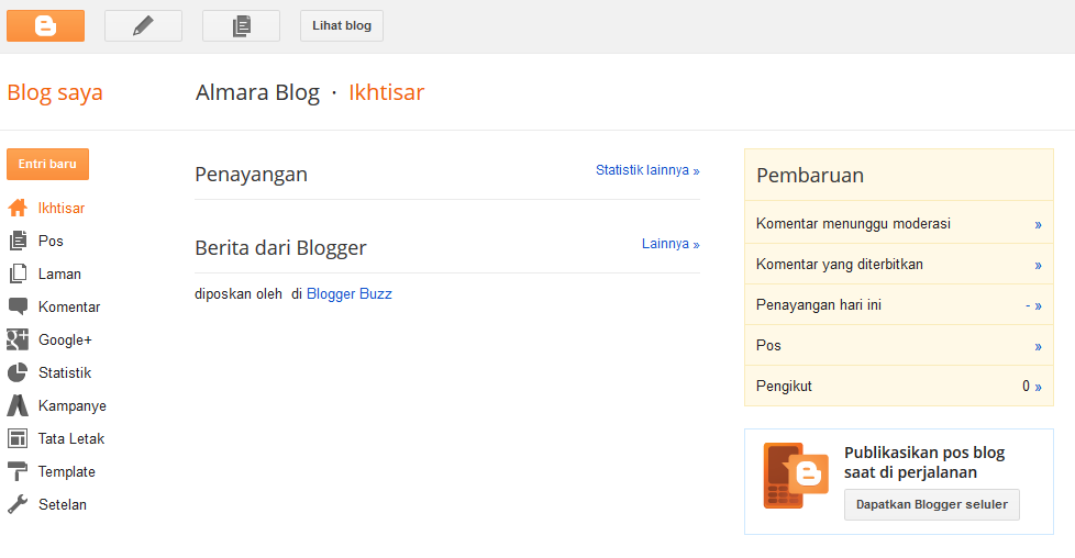 Cara Membuat Blog dengan Mudah - Techno Center Indonesia