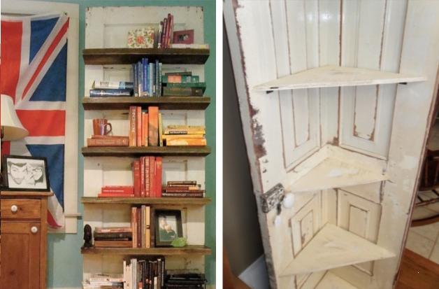 Reciclagem, Jardinagem e Decoração: Portas Reutilizadas