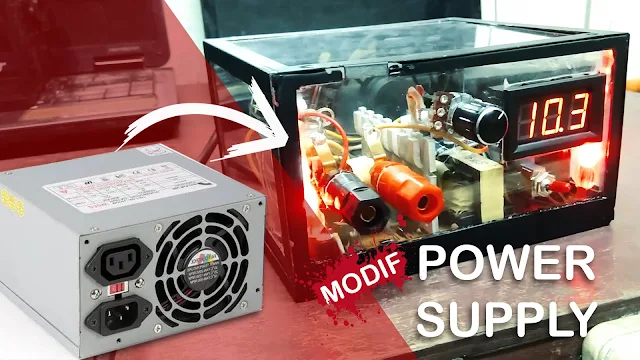 Modifikasi Power Supply Agar Bisa Diatur Tegangan Outputnya