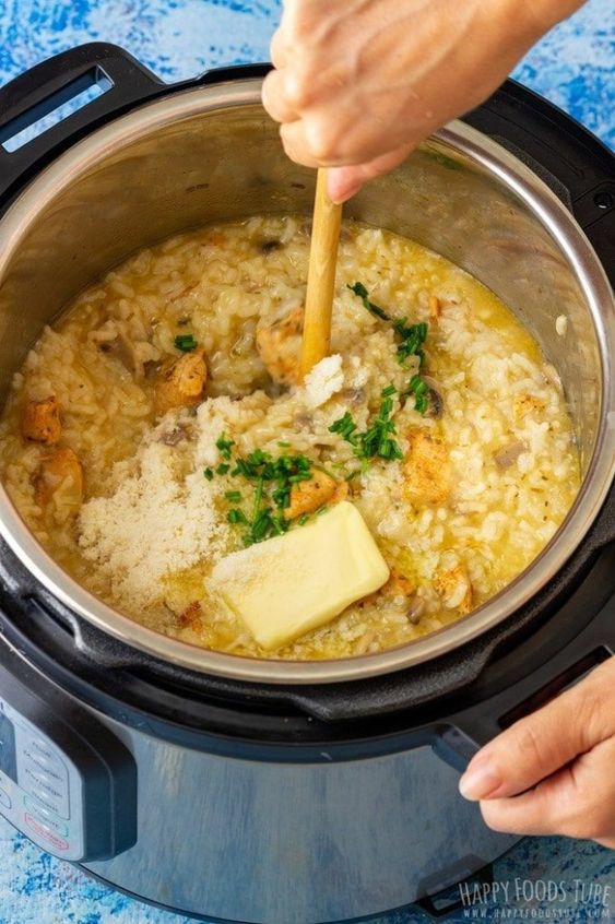 Instant Pot Chicken Risotto