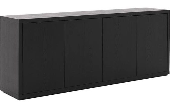 TOKYO Tủ Kệ Trang Trí 160x45.5x80 cm Màu Gỗ Sồi Bavarian