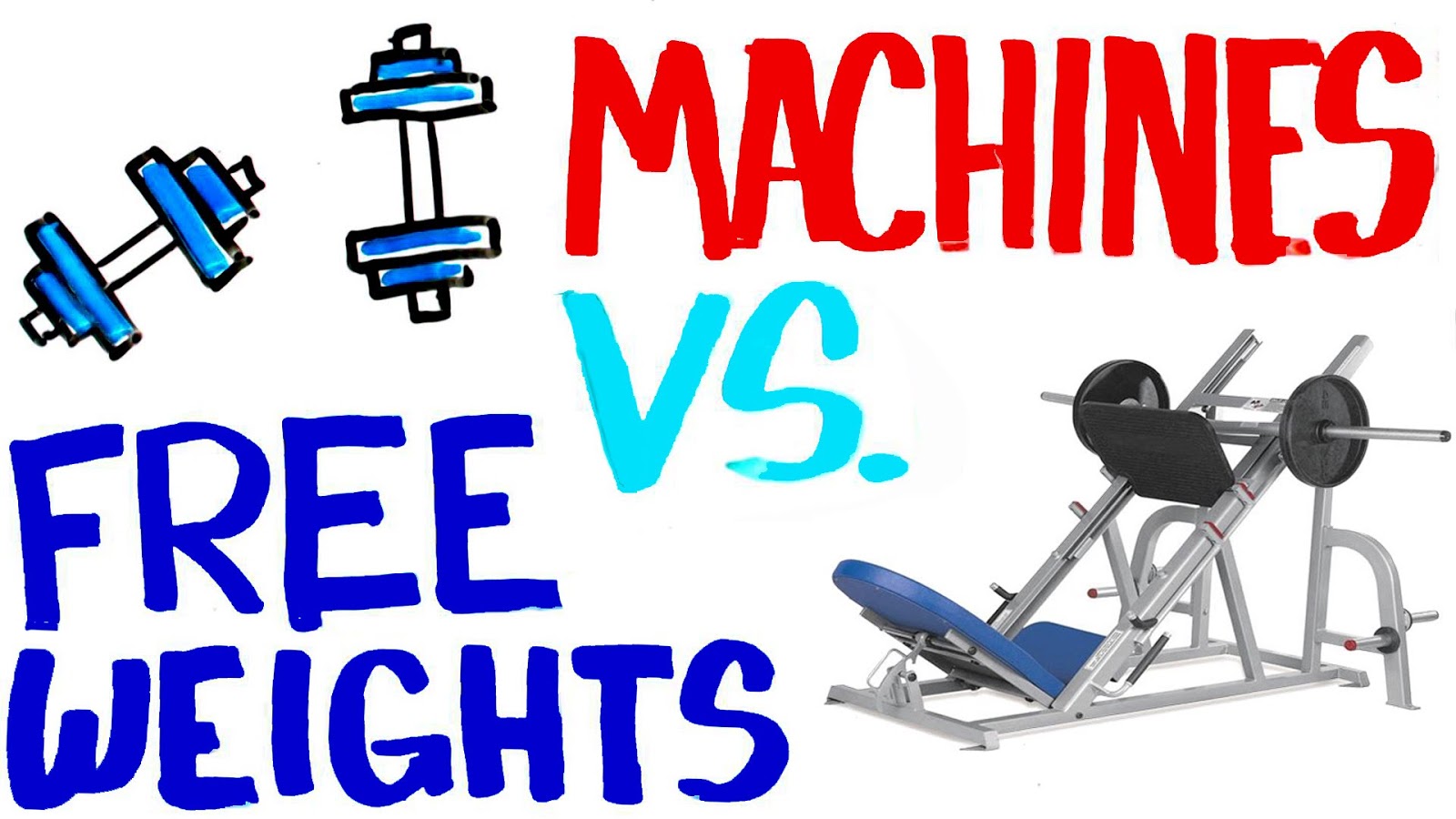 Why Free Weights Are Better for You Than Exercise Machines Bodydulding