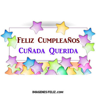 Feliz Cumpleaños Cuñada