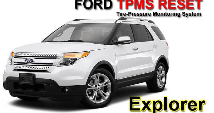 Ford Explorer TPMS Reset Guide - Automotive Equipment Dealer Philippines
