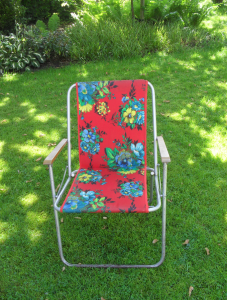 seventies garden chair