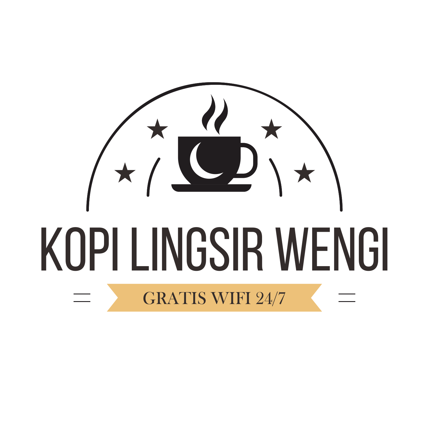 Kumpulan Template Logo Kafe / Warung Kopi CDR Masvian