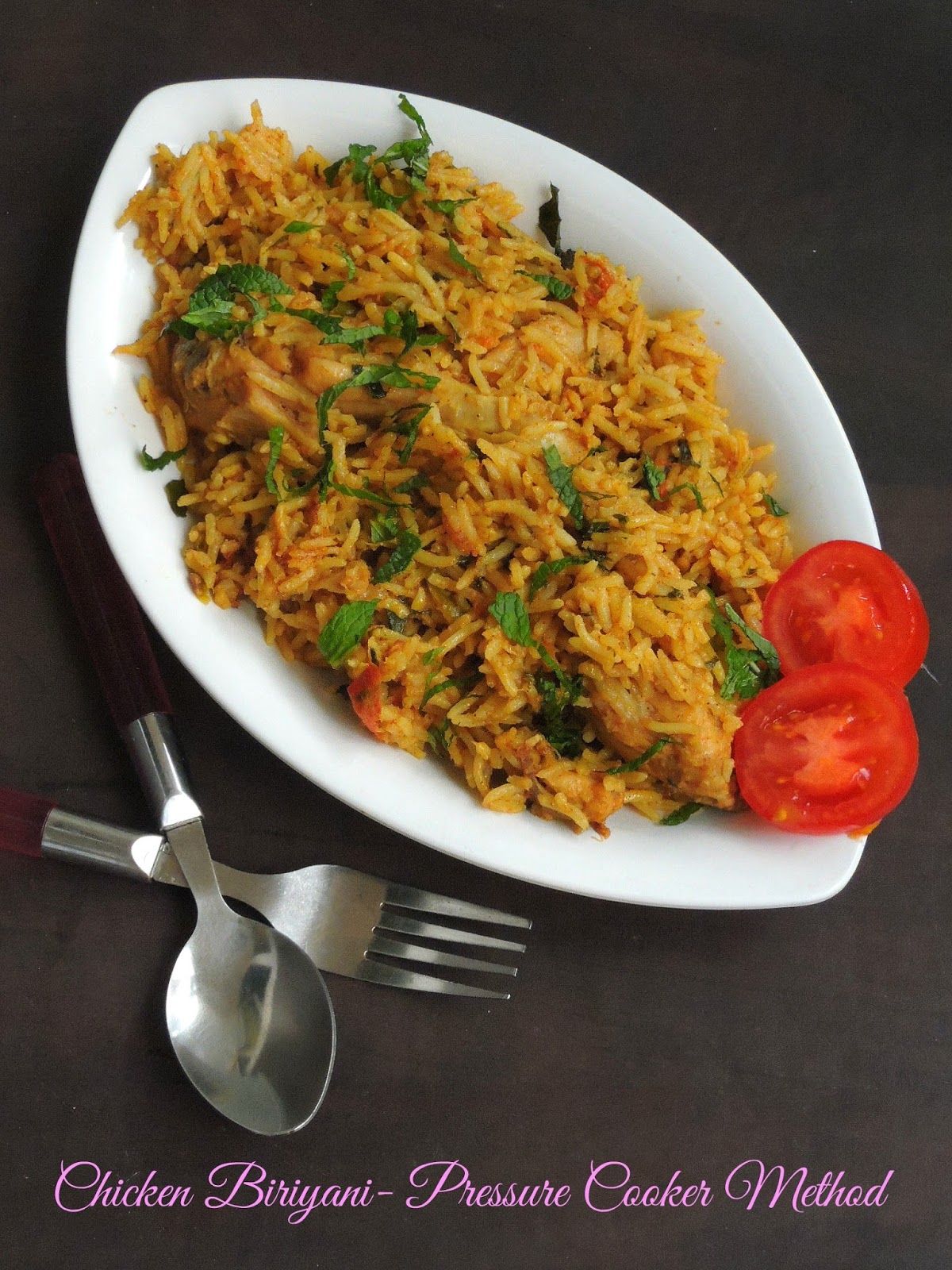 Pressure Cooker Yogurt Chicken Biriyani Cook N Click