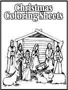 Christmas Coloring Sheets