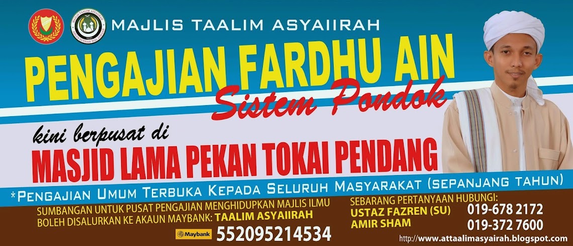 Pengajian Pondok - Taalim Asyairah Kedah