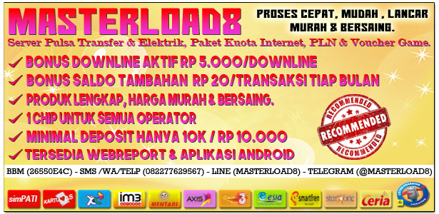 2017 Server Pulsa Masterload8