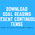 (CONTOH SOAL) Present Continuous Tense & Jawaban! BISA DIDOWNLOAD PDF