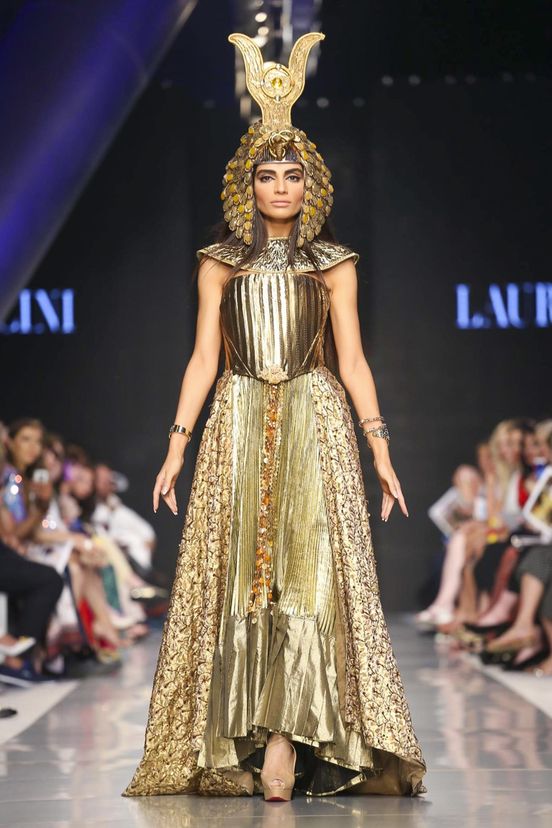 Quirky designs, ancient Egypt dominate Day 2 of Arab Fashion Week
