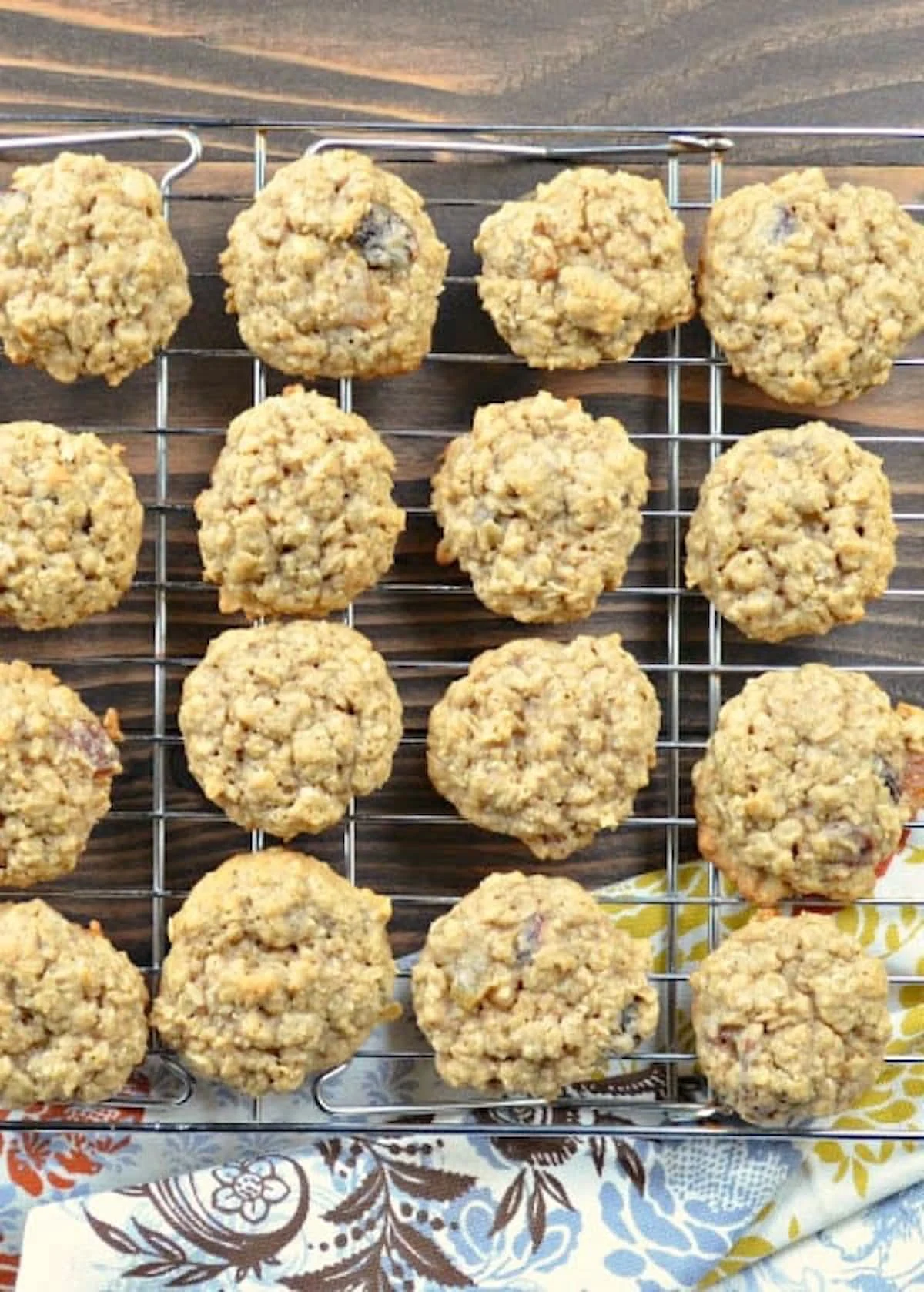 Chewy Soft Oatmeal Raisin Cookies are a family favorite recipe from Serena Bakes Simply from Scratch.