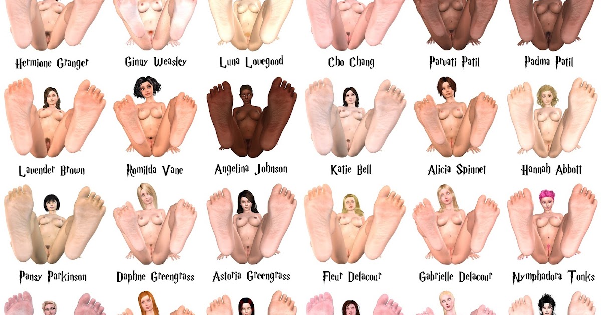 Harry Potter Foot Porn - Harry Potter Sexy Animated 3D Porn Pics and Videos: [Picture] Feet of Harry  Potter Girls